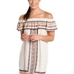 THML | Off the Shoulder Boho Dress